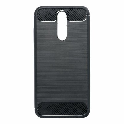 Forcell Carbon szilikon hátlapvédő telefontok, karbon mintás - Xiaomi Redmi 9, fekete