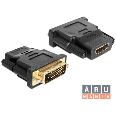 Delock 65466 DVI 24+1 pin apa > HDMI anya adapter