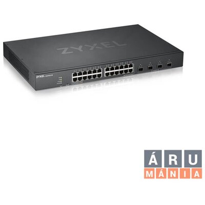 ZyXEL XGS1930-28 24port GbE LAN 4port 10GbE SFP+ L2+ menedzselhető switch