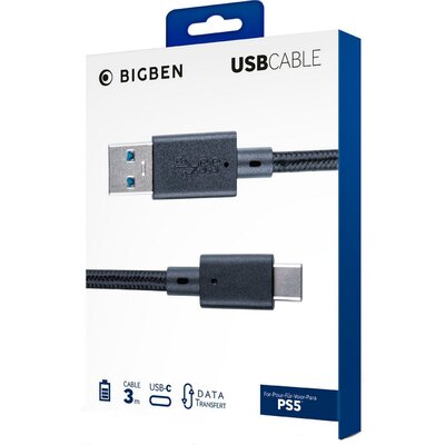 3 méteres USB kábel PS5 NACON (PS5)