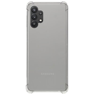 Szilikon hátlapvédő telefontok (közepesen ütésálló, légpárnás sarok), Átlátszó [Samsung Galaxy A32 5G (SM-A326)]