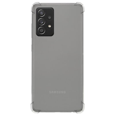 Szilikon hátlapvédő telefontok (közepesen ütésálló, légpárnás sarok), Átlátszó [Samsung Galaxy A52 4G (SM-A525F), Samsung Galaxy A52 5G (SM-A526F)]