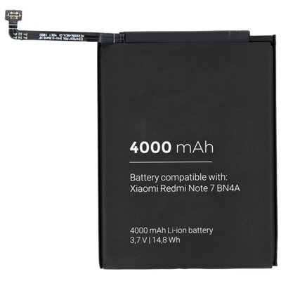 Utángyártott akkumulátor 4000 mAh LI-ION (BN4A kompatibilis) [Xiaomi Redmi Note 7]