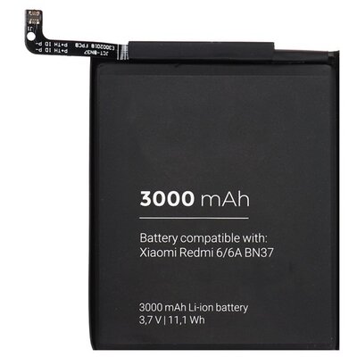 Utángyártott akkumulátor 3000 mAh LI-ION (BN37 kompatibilis) [Xiaomi Redmi 6, Xiaomi Redmi 6A]