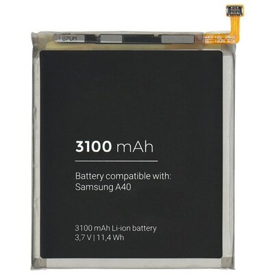 Utángyártott akkumulátor 3100 mAh LI-ION (EB-BA405ABE kompatibilis) [Samsung Galaxy A40 (SM-A405F)]