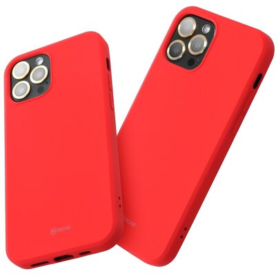 Roar Colorful Jelly matt szilikon hátlapvédő telefontok - Iphone 13, Rózsaszín
