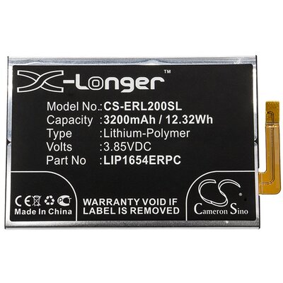 CAMERON SINO utángyártott akkumulátor 3200 mAh LI-Polymer (LIP1621ERPC kompatibilis) [Sony Xperia L2 (H4311)]