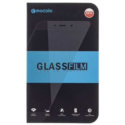 MOCOLO kijelzővédő üvegfólia (5D full glue, íves, teljes felületén tapad, karcálló, 0.3 mm, 9H), Fekete [Sony Xperia 10 III (XQ-BT52)]
