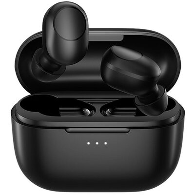 HAYLOU GT5 bluetooth sztereó fülhallgató, headset (v5.0, TWS, extra mini + töltőtok), Fekete