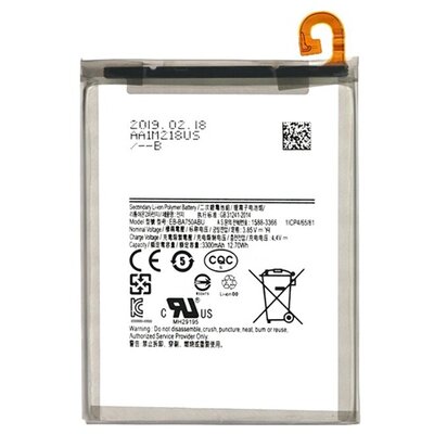 Uutángyártott akkumulátor 3300 mAh LI-Polymer (EB-BA750ABU / GH82-18027A kompatibilis) [Samsung Galaxy A7 (2018) SM-A750F, Samsung Galaxy A10 (SM-A105F)]