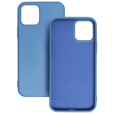 Forcell Silicone Lite matt felületű szilikon hátlapvédő telefontok - iPhone 13 PRO, Kék