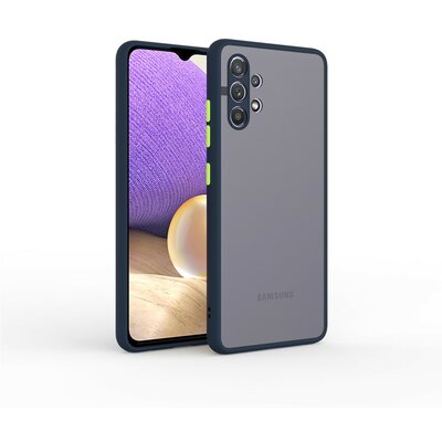 Realme C11 2021 műanyag hátlapvédő telefontok, kék,zöld