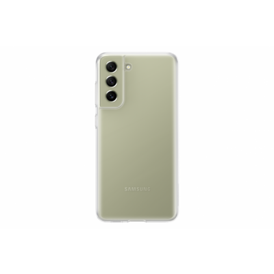 Samsung S21 FE prémium clear cover gyári hátlapvédő telefontok, Átlátszó