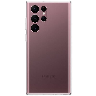 Samsung EF-QS908CTEGWW gyári műanyag hátlapvédő telefontok, Átlátszó [Samsung Galaxy S22 Ultra 5G (SM-S908)]