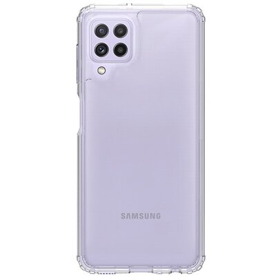 Szilikon hátlapvédő telefontok (közepesen ütésálló, légpárnás sarok), Átlátszó [Samsung Galaxy A22 4G (SM-A225)]