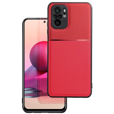 Forcell Noble szilikon + műanyag hátlapvédő telefontok - Xiaomi Redmi Note 10 Pro / Redmi Note 10 Pro Max, Piros