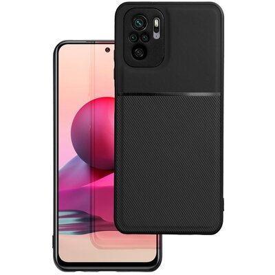 Forcell Noble szilikon + műanyag hátlapvédő telefontok - Xiaomi Redmi Note 10 Pro / Redmi Note 10 Pro Max, Fekete