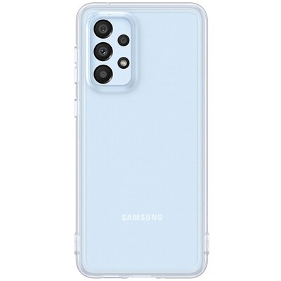 SAMSUNG EF-QA336TTEGWW gyári szilikon hátlapvédő telefontok, Átlátszó [Samsung Galaxy A33 5G (SM-A336)]