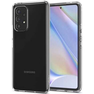 SPIGEN LIQUID CRYSTAL szilikon hátlapvédő telefontok (közepesen ütésálló, légpárnás sarok), Átlátszó [Samsung Galaxy A53 (SM-A536) 5G]