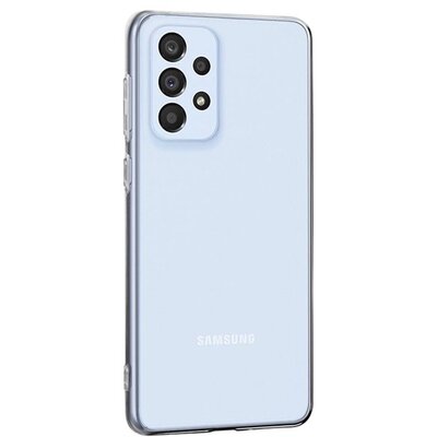 Szilikon hátlapvédő telefontok (ultravékony), Átlátszó [Samsung Galaxy A33 5G (SM-A336)]