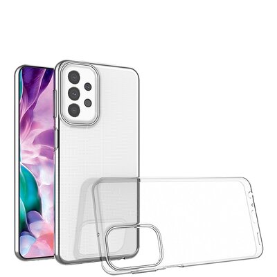 Clear Case átlátszó szilikon hátlapvédő telefontok (2 mm vastag erős védelem) - Samsung Galaxy A13 4G