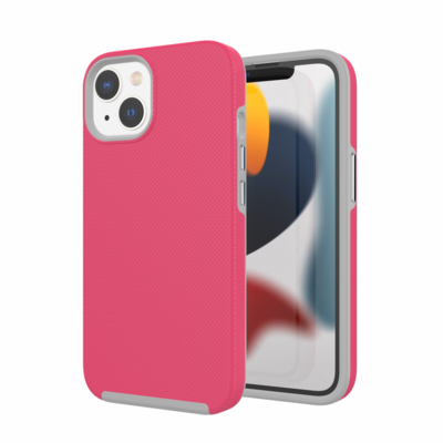 iPhone 14 Pro Max TPU+PC ütésálló tok,Pink