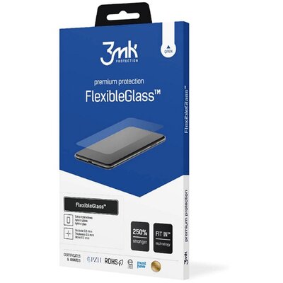 3MK FLEXIBLE GLASS LITE képernyővédő üveg (2.5D, flexibilis, lekerekített szél, ultravékony, 0.1mm, 6H) ÁTLÁTSZÓ [Samsung Galaxy A54 5G (SM-A546)]