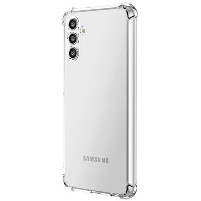 Szilikon telefonvédő (közepesen ütésálló, légpárnás sarok) ÁTLÁTSZÓ [Samsung Galaxy A13 5G (SM-A136), Samsung Galaxy A04s (SM-A047F)]