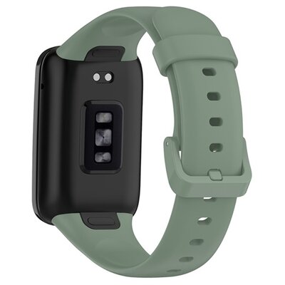 Pótszíj (egyedi méret, szilikon, állítható) VILÁGOSZÖLD [Xiaomi Mi Band 7 Pro]