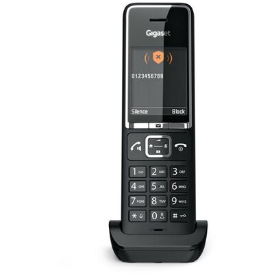 GIGASET S30852-H3001-S204 TELEFON készülék, DECT / hordozható Gigaset Comfort 550 FEKETE