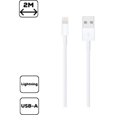 Cellect iPhone Lightning USB adat, töltőkábel, 2m