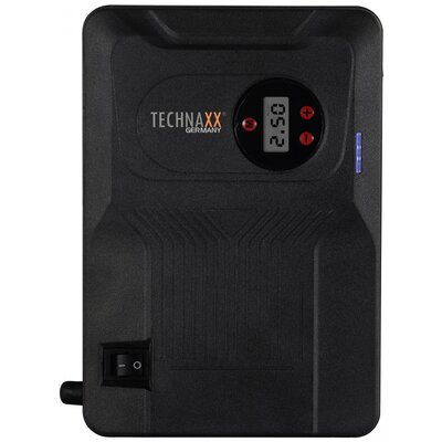 Technaxx Gyorsindító rendszer TX-219 5031 Indulási segédáram=350 A Munkalámpa, Elektronika védelem, Töltési állapot kijelzés, SOS jelzőfény, 2 db USB-s dugalj,