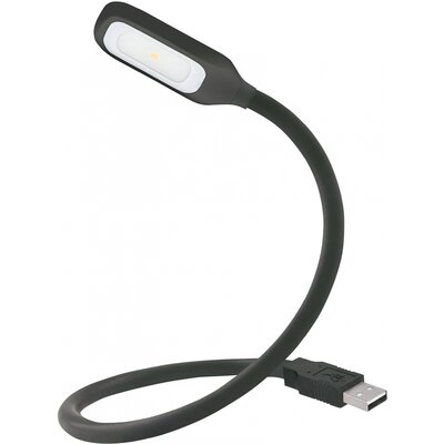 OSRAM Olvasólámpa, LED-es beltéri lámpa ONYX-USB ONYX COPILOT® USB LED 5 V (H x Sz x Ma) 460 x 9 x 25 mm Hajlítható nyak, Forgatható, Forgatható