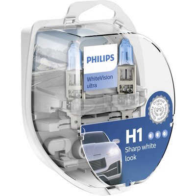 Philips 12258WVUSM Halogén fényforrás WhiteVision Ultra H1 55 W 12 V