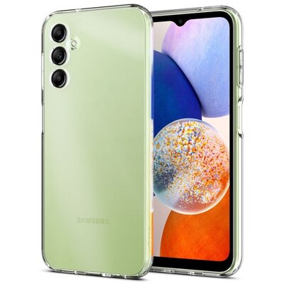 SPIGEN ACS05849 SPIGEN LIQUID CRYSTAL szilikon telefonvédő (közepesen ütésálló, légpárnás sarok) ÁTLÁTSZÓ [Samsung Galaxy A14 5G (SM-A146), Samsung Galaxy A14 4G (SM-A145)]