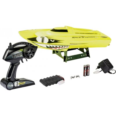 Carson Modellsport Race Shark FD RC motoros csónak 100% RtR 395 mm