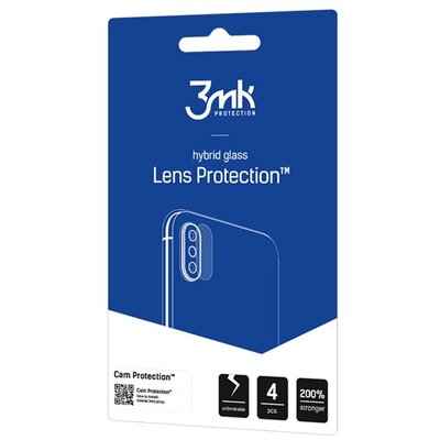 3MK LENS PROTECTION kameravédő üveg 4db (flexibilis, karcálló, ultravékony, 0.2mm, 7H) ÁTLÁTSZÓ [Realme 11 Pro, Realme 11 Pro Plus]