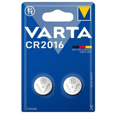 VARTA 4008496746385 VARTA gombelem (CR2016, 3V, lítium) 2db / csomag