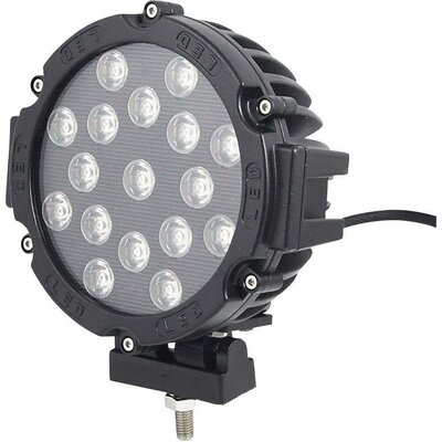 SecoRüt Távolsági fényszóró, Rally fényszóró 92265 W057351 LED (Ø x Mé) 180 mm x 88 mm Fekete