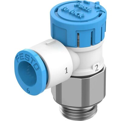 FESTO Fojtó visszacsapó szelep 8068743 VFOE-LS-T-M5-Q4 0.2 - 10 bar Külső menet M5 1 db