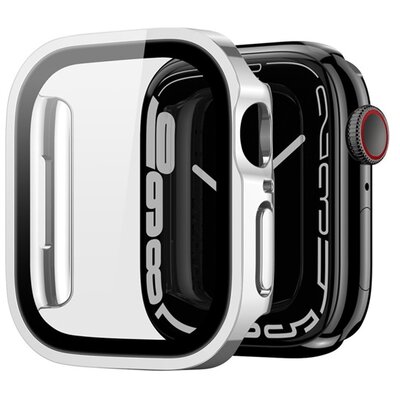 DUX DUCIS HAMO műanyag keret (BUMPER, közepesen ütésálló, fém hatás) EZÜST [Apple Watch Series SE 2 40mm, Apple Watch Series 4 40mm, Apple Watch Series 5 40mm, Apple Watch Series SE 40mm]