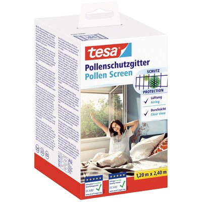 tesa Tesa 55297-00000-00 Pollenvédő rács (Sz x Ma) 1200 mm x 2400 mm Antracit 1 db