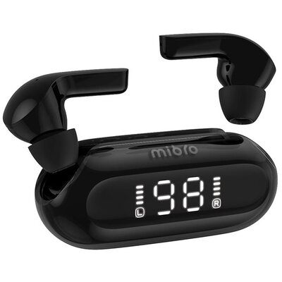 MIBRO 57983115291 MIBRO EARBUDS 3 bluetooth fülhallgató SZTEREO (v5.3, TWS, mikrofon, zajszűrő, LED kijelző + töltőtok) FEKETE [TCL 408, Asus Zenfone 10]