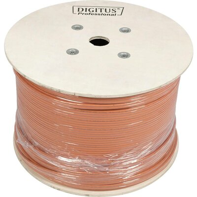 Digitus DK-1743-VH-10 Hálózati kábel CAT 7 S/FTP 0.25 mm² Narancs 1000 m