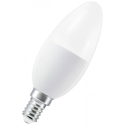 LEDVANCE 4058075779051 LED EEK F (A - G) E14 Gyertya forma 4.9 W = 40 W Melegfehértől a hidegfehérig (Ø x Ma) 39 mm x 39 mm 3 db