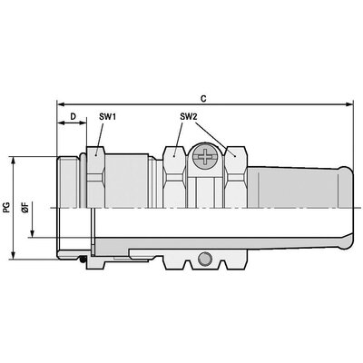 LAPP 52001040 Tömszelence PG13.5 Sárgaréz Sárgaréz 25 db