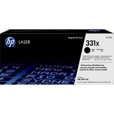 HP Toner kazetta helyettesíti HP W1331X Fekete 15000 oldal 331X