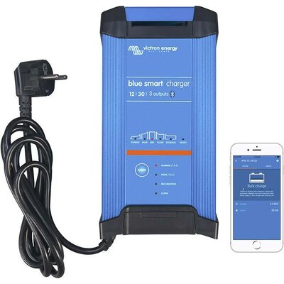 Victron Energy Ólomakku töltő Blue Smart 24/8 24 V Töltőáram (max.) 8 A