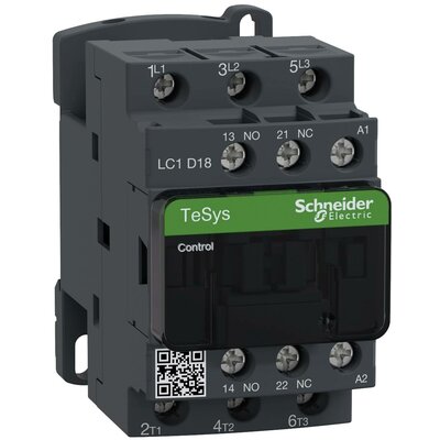 Schneider Electric LC1D18P7 Védő 1 záró, 1 nyitó 1 db