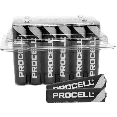 Mikroelem Duracell Procell Industrial Alkáli mangán 1.5 V 24 db